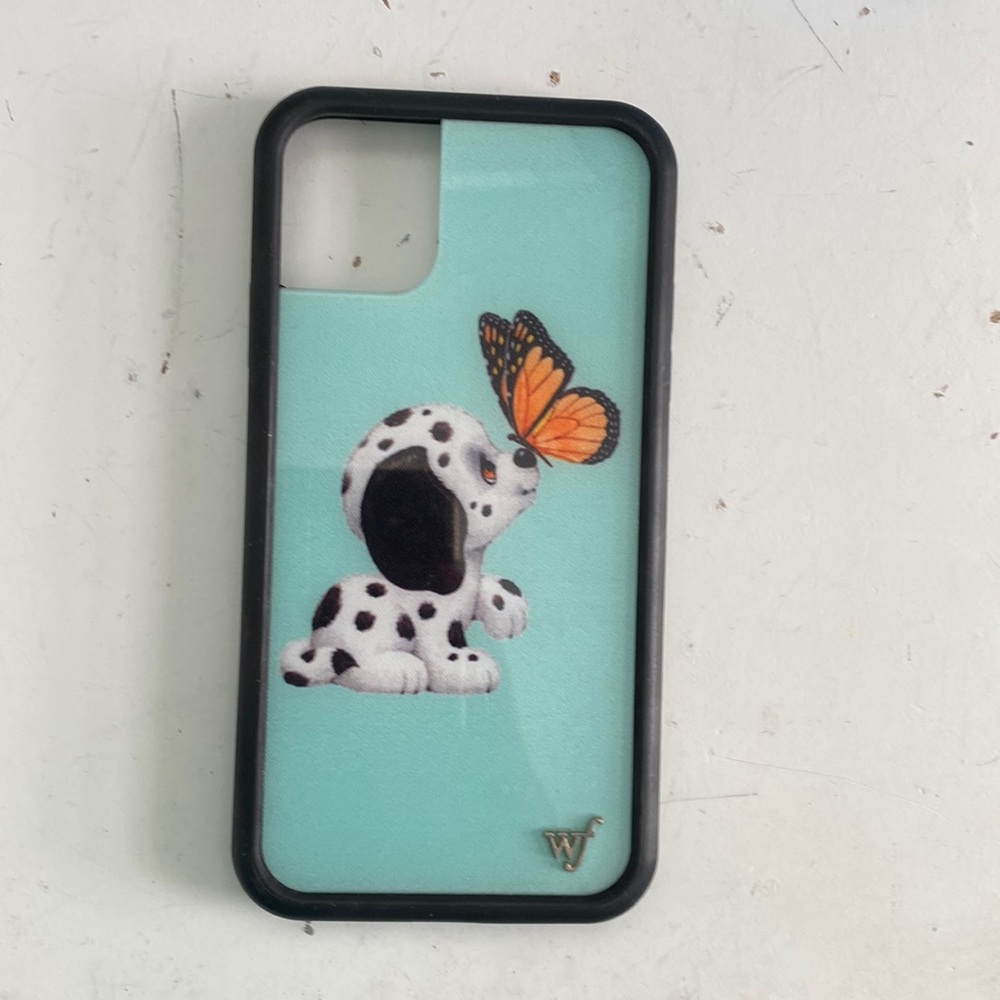 Wildflower iphone 11 Dalmatian case